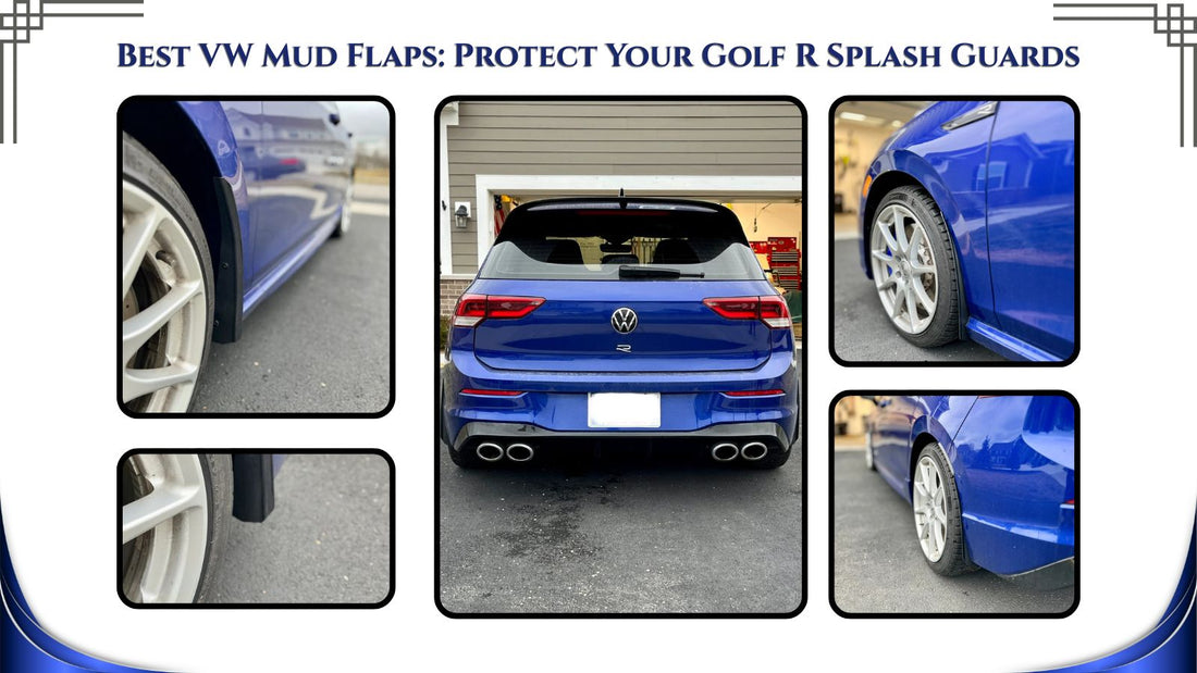 Golf R mud flaps