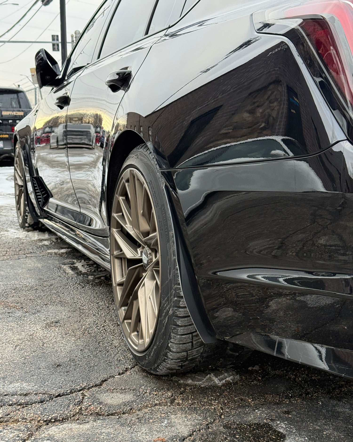 Cadillac CT4 and CT5 V splash guards
