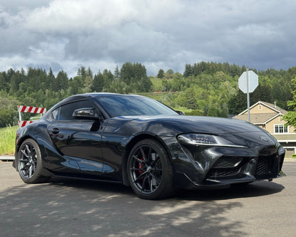 Toyota Supra full shot with Megachip guards