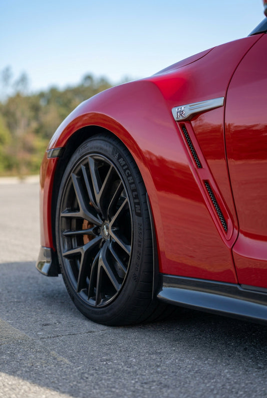 Megachip front splash guard Nissan R35 GTR