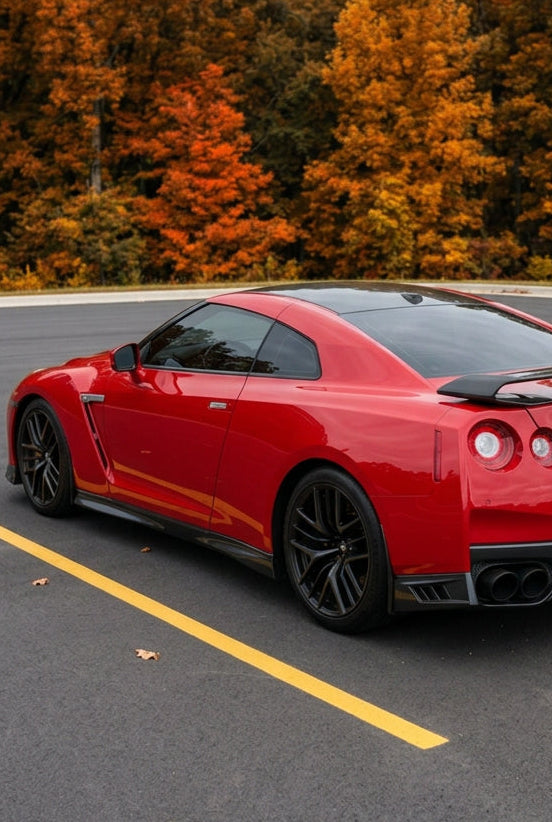 Megachip splash guards Nissan R35 GTR