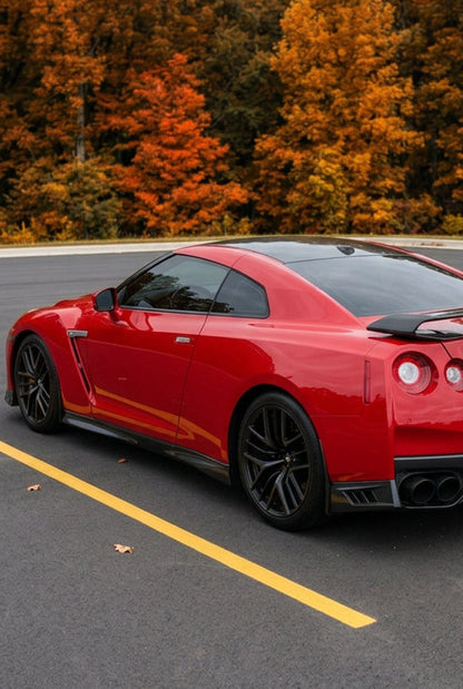 Megachip splash guards Nissan R35 GTR