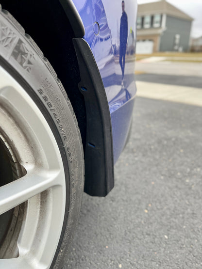 Golf R rear guard wheel well